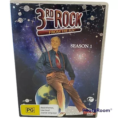 3rd Rock From The Sun : Season 1 One DVD Box Set 3 Discs Reg 4 PAL Tv Comedy • $29.99