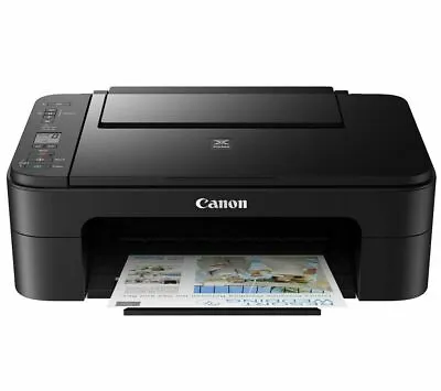 Canon Pixma TS3350 / TS3450 All-In-One Wireless Inkjet Printer - Black Copy Scan • £54.99