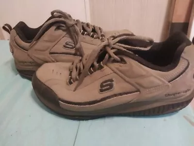 Skechers Mens Shape Ups Olive Green Size 11.5 Style Code 52000ew • $35