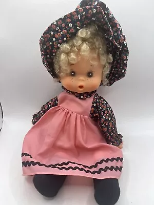 1977 Vintage Lovely Doll Bambola Zanini Zambelli Tipo Holly Hobbie Poupee Puppen • $41.74