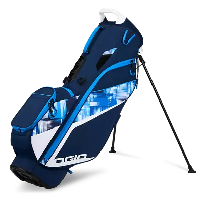 New Ogio Golf Fuse 4 Stand Bag 23 Blue Hash • $159.95