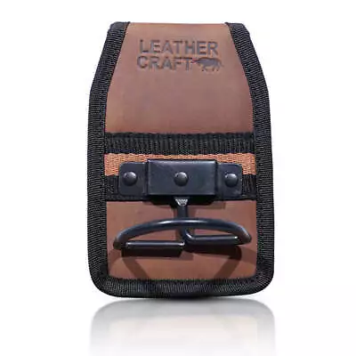 Leathercraft Swinging Hammer Holder Loop Oiltan Leather Brown Fits Tool Belt • £13.99