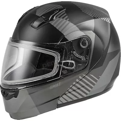 GMax Matte Dark Silver/Black MD04S Modular Reserve Snow Helmet/Dual Lens ( 3XL ) • $113.97