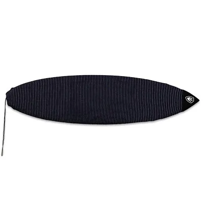 Far King 6'7 Surfboard / Funboard Stretch Cover - Single Board In Navy/White • $37.95