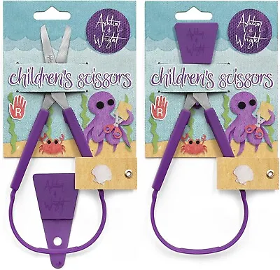 £7.99 • Buy Ashton And Wright | Self-Opening Children's Scissors | Ambidextrous | Pack Of 2