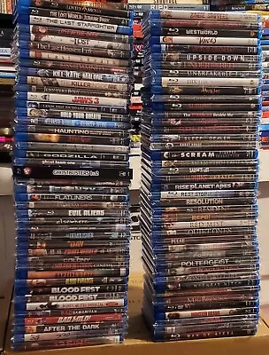 Choose From 185+ Blu-ray + Dvd Horror 08/16/23 New Titles Added See Description • $3.95