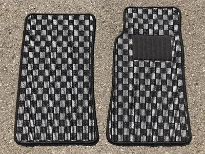 Mazda MX-5 Miata NA 09/1989 -  01/1998 Floor Mats Set GRAY Checked Pattern JDM • $130