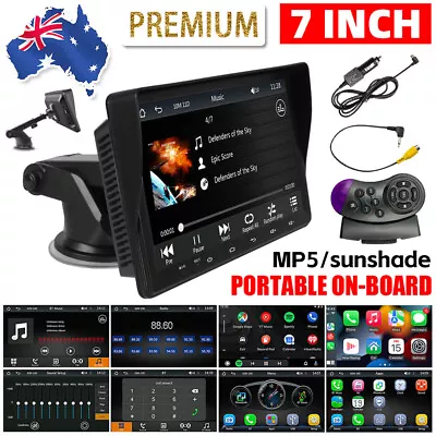 Head Unit 7  Double Din Car Radio For Android Auto CarPlay Bluetooth Stereo FM • $70.99