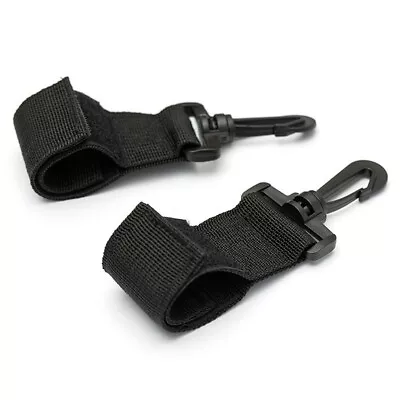 2PCS Kayak Paddle Keeper Oar Strap Attach To Any Place Holder Snap Clip Buckle • £6.64