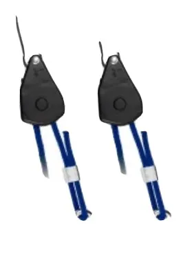 £7.55 • Buy Hydroponics Rope Ratchet Hanger For CFL Reflectors HPS MH Lights 1 Pair 2pcs