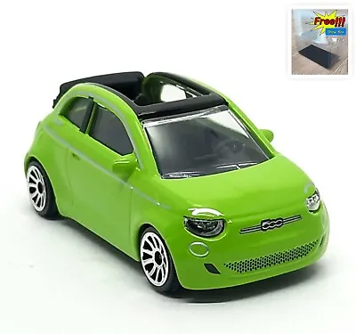 Majorette Fiat 500 Icon Cabriolet Green 1:55 (3 ) No Package • $13.75