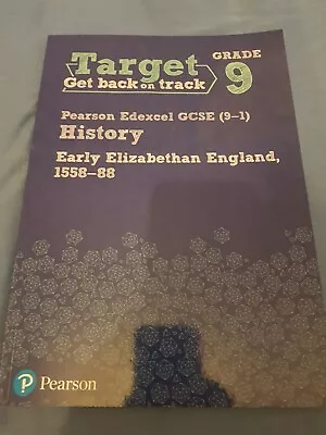 £0.99 • Buy Target Grade 9 Edexcel GCSE (9-1) History Early Elizabethan England,...