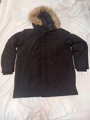 Guess  Xl Men's Warm Hooded Parka Coat Style# 119rp325 • $31.99