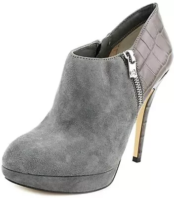 Michael Michael Kors Women's York Bootie Suede Dark Slate  • $119.98