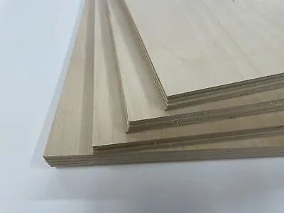 BALTIC BIRCH PLYWOOD 1/8  (3mm) 11 7/8” X 23 7/8” Glowforge Epilog - 20 PIECES • $99