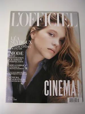 New: L'officiel Fashion Magazine #945 Mai 2010-lea Seydoux Sofia Coppola Cinem • $19.50