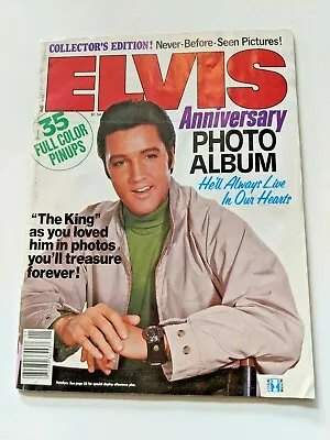 Complete Elvis Presley Anniversary Photo Album Magazine 1978 Collector Edition • $14.95