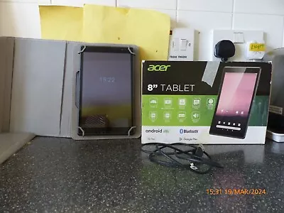 Acer 8.0  Android 2ghz Quad-core Tablet Computer 16gb Wi-fi & More Boxed • £25