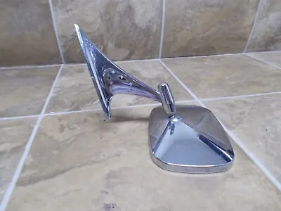 Vintage Car Side Door Mirror - Chrome- Rectangle - Chevy - 9826594 - Rat Rod • $15