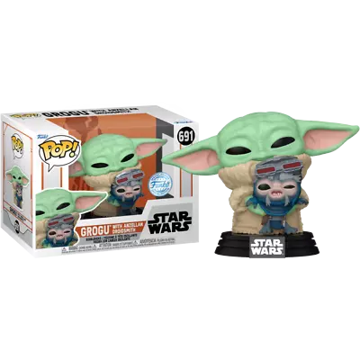 Star Wars: Mandalorian - Grogu With Driodsmith Exclusive Pop! Vinyl #691 [OE] • $24.95