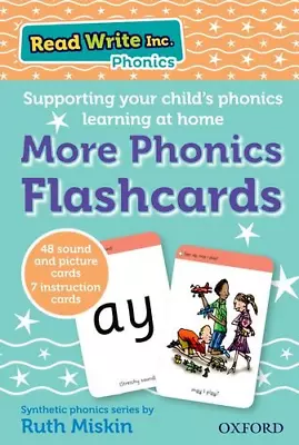 Read Write Inc. Phonics: Home More Phonics Flashcards (Read Write Inc. Home) • £6.25