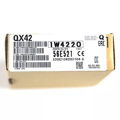 New In Box Mitsubishi MELSEC-Q QX42 Compact PLC Input Module 64 Points 24VDC • $102.77