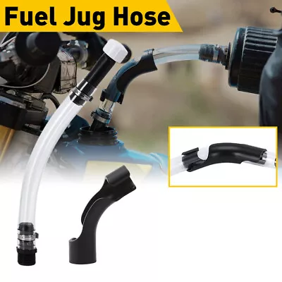 14  5 Gallon Fuel Gas Can VP Jug Racing Fuel Deluxe Cap Filler W/ Hose Bender • $11.99