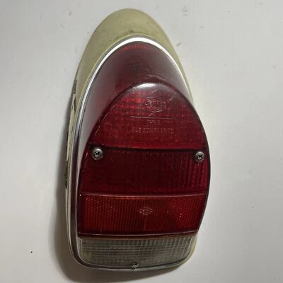 $52 • Buy 1971-72 OEM VW Beetle Taillight Lens & Housing Left Volkswagen Bug Hella Germany