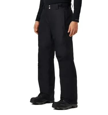 NWT Men's Columbia Bugaboo IV Black Snow Pants L80209 Size XXL • $71.25