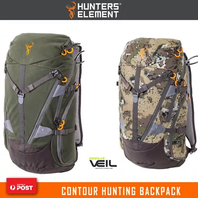 Hunters Element Canyon Hunting Backpack Quiet Durable Fabric Bow Gear Hold 25L • $281.50