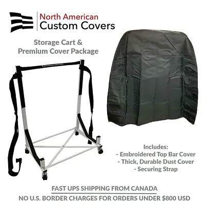 Chevy Corvette C2 C3 C4 C5 Hardtop Cover And Cart Premium Regular Size 050Q2502 • $184.95