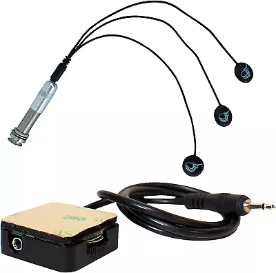 Passive Piezo Pickup For Acoustic Guitars With Passive Soundhole Volume Wheel Ad • $84.99