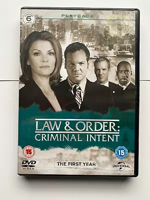 Law & Order Criminal Intent Complete Series 1. DVD. Region 2. Good Condition. • £4.99