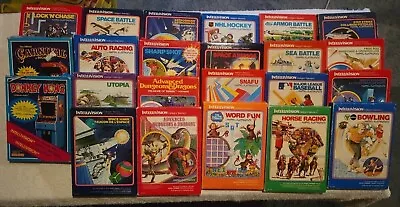 22 Intellivision Games In Boxes 1 Sealed. TESTED WORKING • £41.25