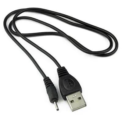 USB A Male To 2.0mm Jack Plug Lead DC 5V 1A Charger Power Cable Adapter Cord • £2.99