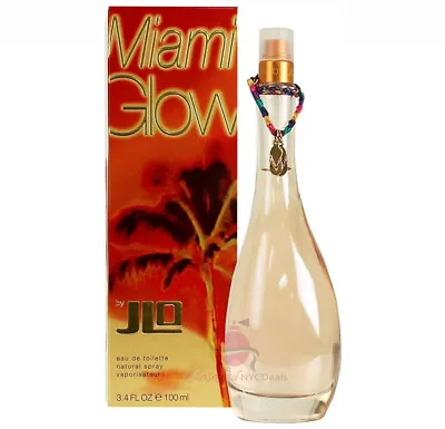 Miami Glow Perfume By JLO Jennifer Lopez 3.4 Oz / 100 Ml EDT Spray  *AUTHENTIC* • $28.99