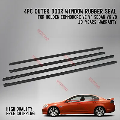 For Holden Commodore VE VF WAGON V6 V8 Outer Door Weather Window Rubber Seal • $75