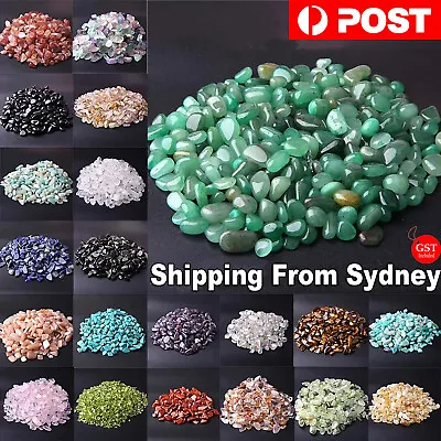 CRYSTAL GEM CHIPS - Mini Crystals Polished Stones Bulk Gemstones Gems Chip 100g • $6.99