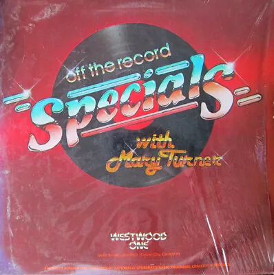 Mary Turner - Off The Record Specials - Used Vinyl Record - K6999z • $101.56