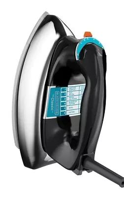 BLACK + DECKER CLASSIC DRY IRON CLOTHING FLAT IRON Model F54  • $59.99