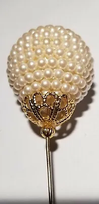 Colossal Vintage Faux Pearl Stick/Hat Pin • $20