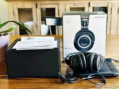 Audio-Technica ATHM50XBT Wireless Headphones. These Sound Amazing! • $16.50