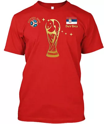 Serbia Pride In Russia T-Shirt Made In The USA Size S To 5XL • $21.78