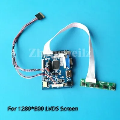 DIY Kit For LTN121AT11 Controller Drive Board AV HDMI VGA 1280*800 LVDS 40-Pin • $24.35