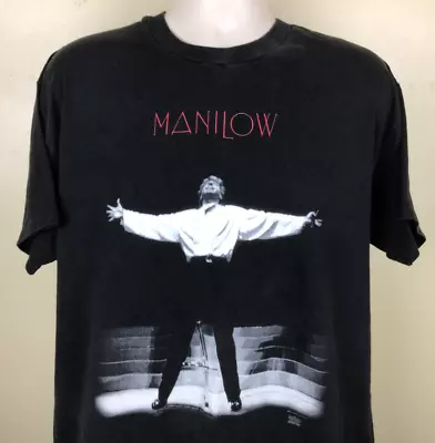 Vtg 1994 Barry Manilow Concert T-Shirt Unisex Merch Gift For Fans • $19.99