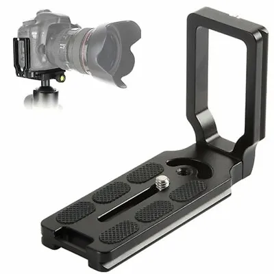 Universal L-Bracket Quick Release Plate For SLR Camera Arca Swiss Tripod Head • $17.59
