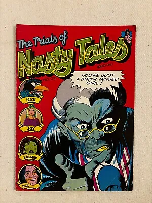 THE TRIALS OF NASTY TALES 1973 UK Underground Comic - Oz. Dave Gibbons. Crumb. • £10