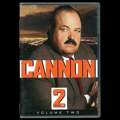 $14.55 • Buy Cannon Season Two Volume 2 DVD – 1972 1973 – Second – CBS