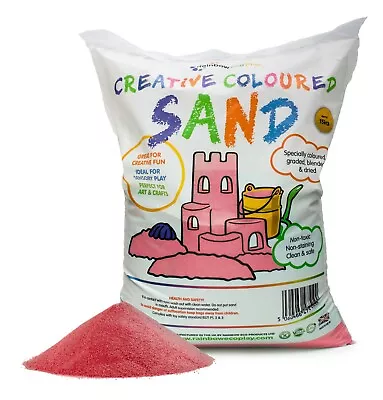 Rainbow Eco Coloured Play Sand For Kids Sandpit Sand Childrens Sand 5kg/15kg • £13.95