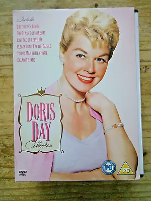 THE DORIS DAY COLLECTION 6 X DVD BOX SET CALAMITY JANE GLASS BOTTOM BOAT • £7.99